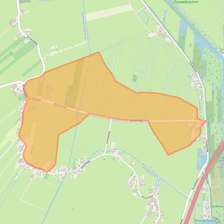 Kaart van postcodegebied 4231VH.