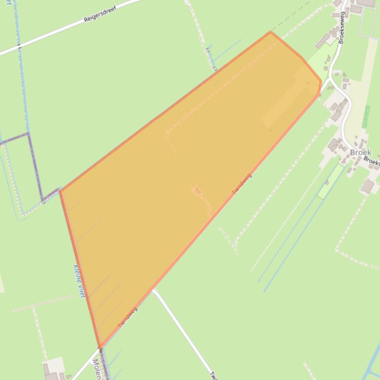 Kaart van postcodegebied 4231VK.