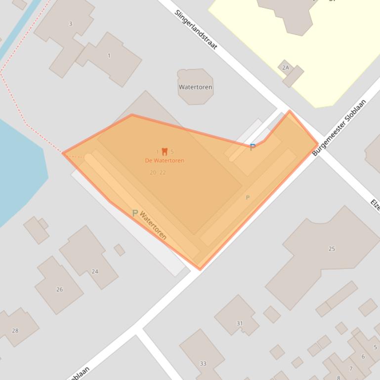 Kaart van postcodegebied 4231WT.