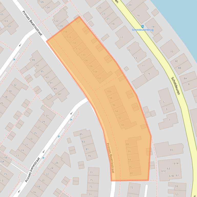 Kaart van postcodegebied 4241AG.