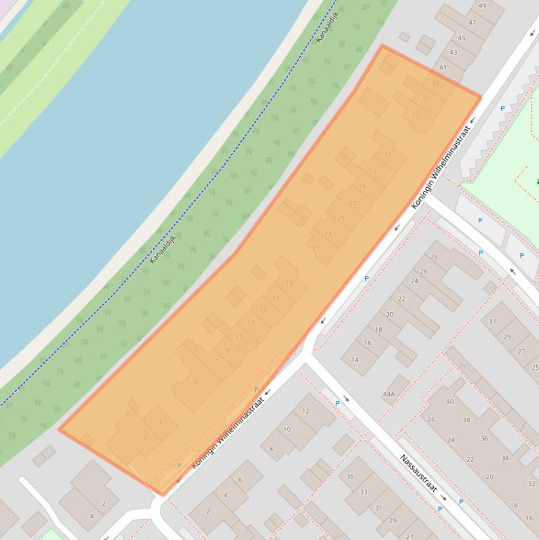 Kaart van postcodegebied 4241AV.