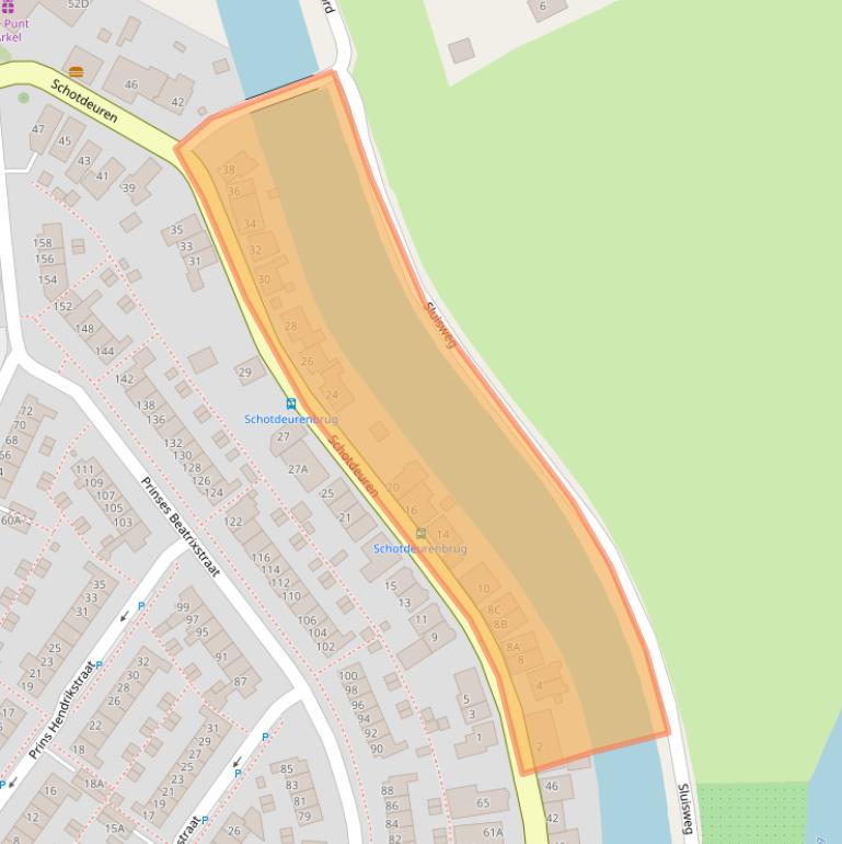 Kaart van postcodegebied 4241BR.