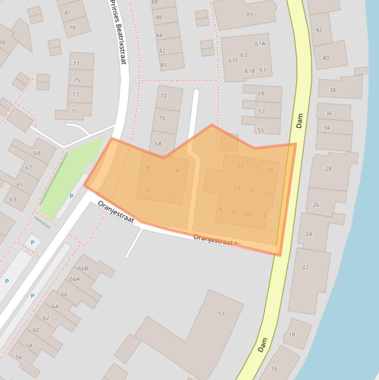 Kaart van postcodegebied 4241BT.