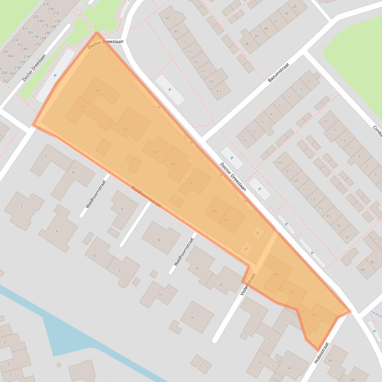 Kaart van postcodegebied 4241CR.