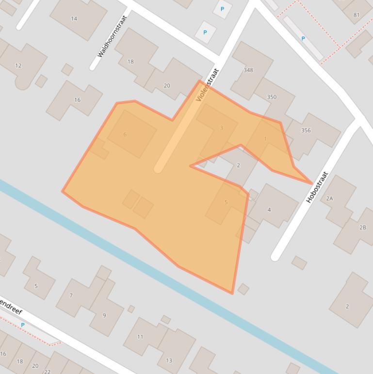 Kaart van postcodegebied 4241CT.