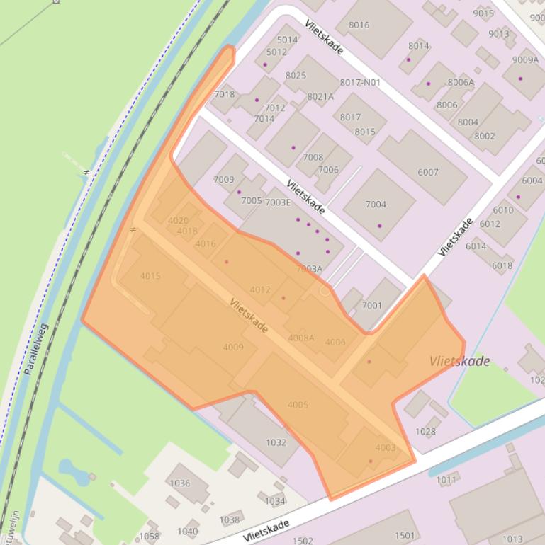 Kaart van postcodegebied 4241WL.