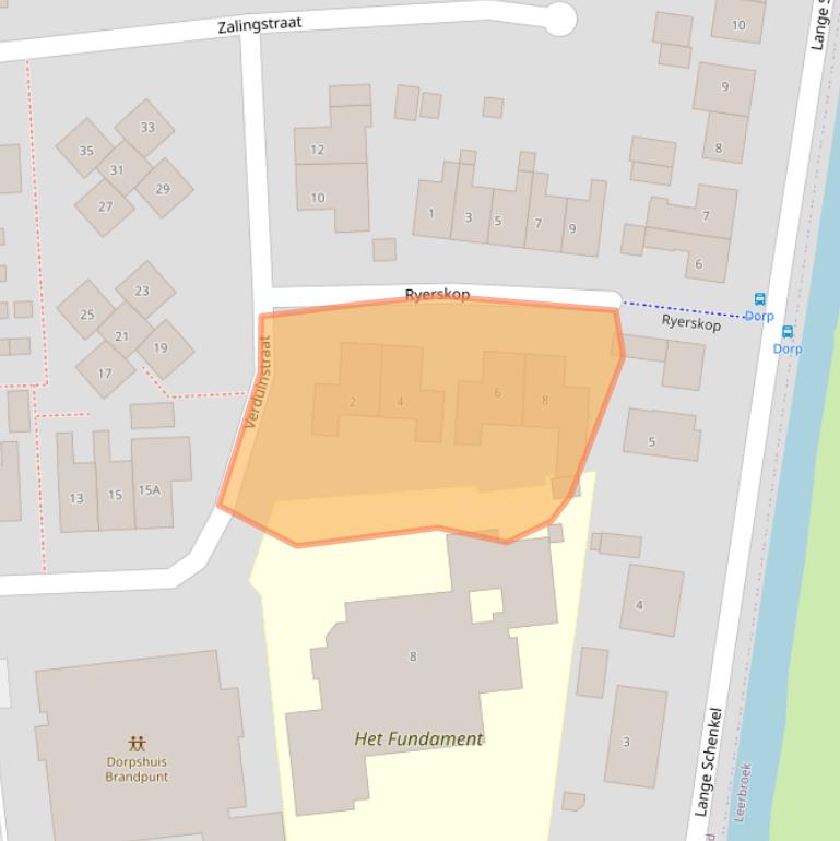 Kaart van postcodegebied 4243HB.