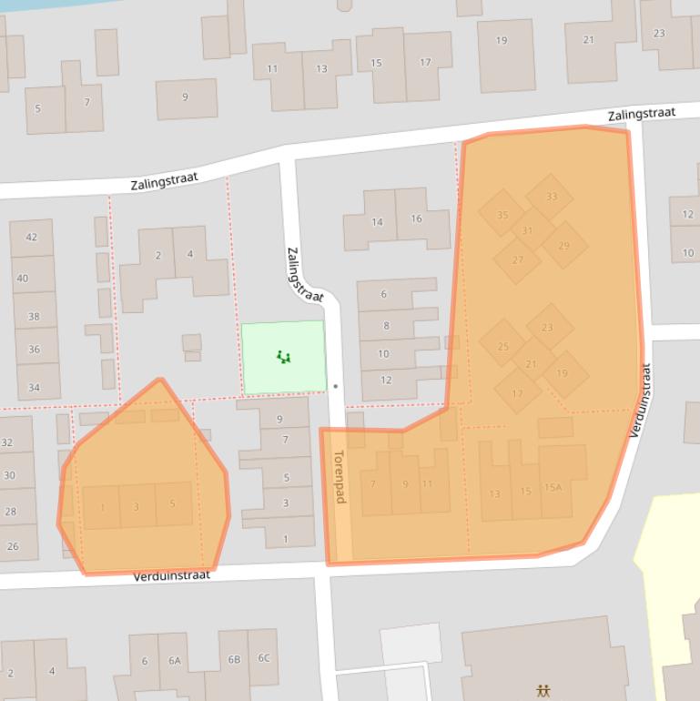 Kaart van postcodegebied 4243JX.