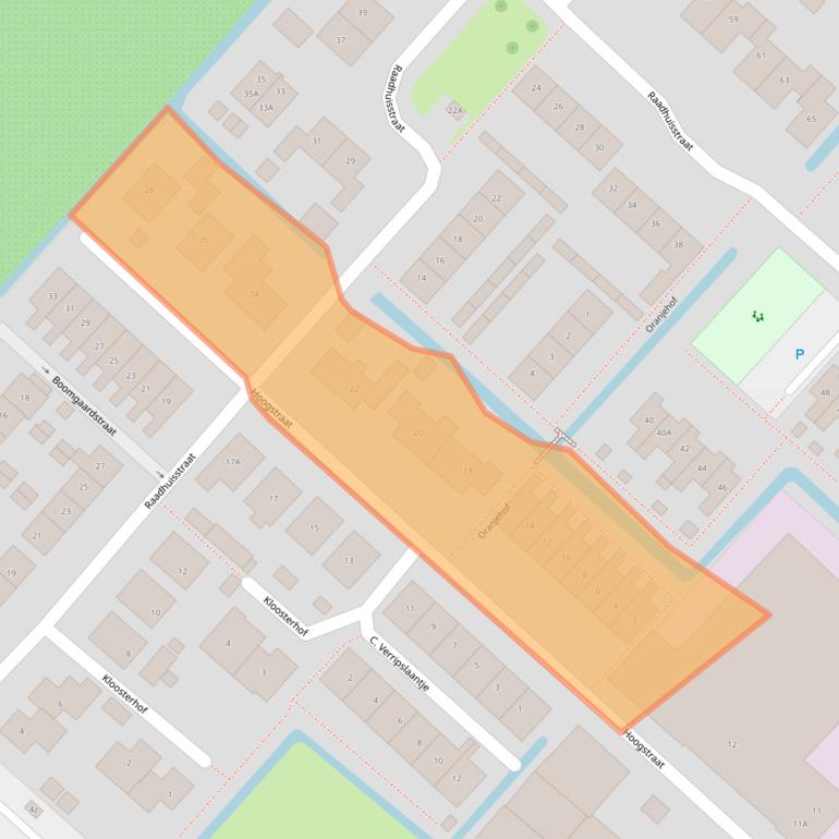 Kaart van postcodegebied 4245KD.