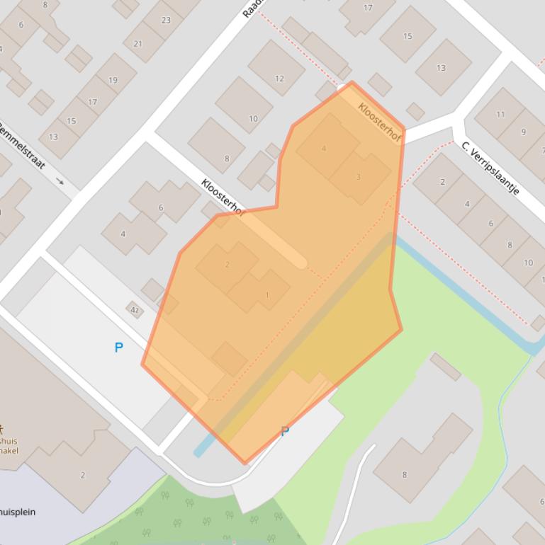 Kaart van postcodegebied 4245KH.