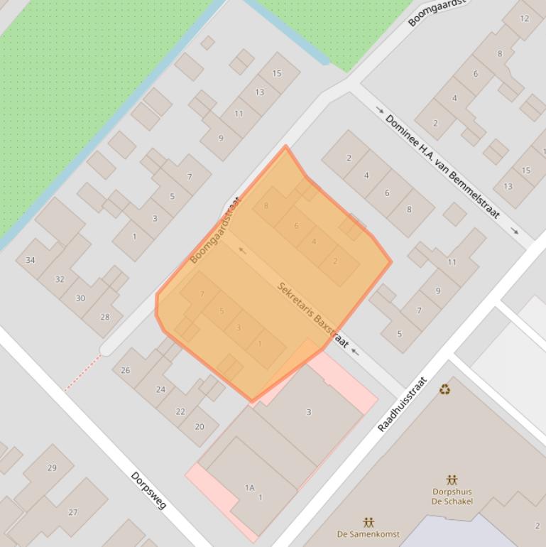 Kaart van postcodegebied 4245KM.