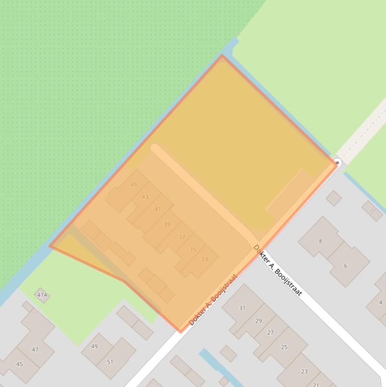 Kaart van postcodegebied 4245LC.