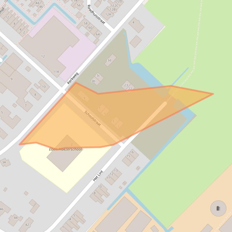 Kaart van postcodegebied 4245LH.