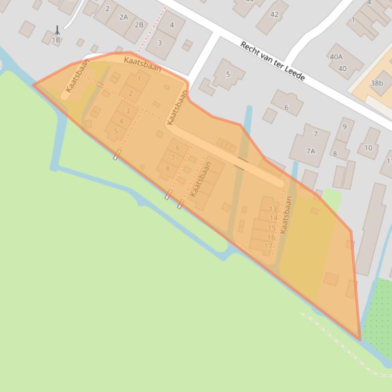 Kaart van postcodegebied 4245TL.