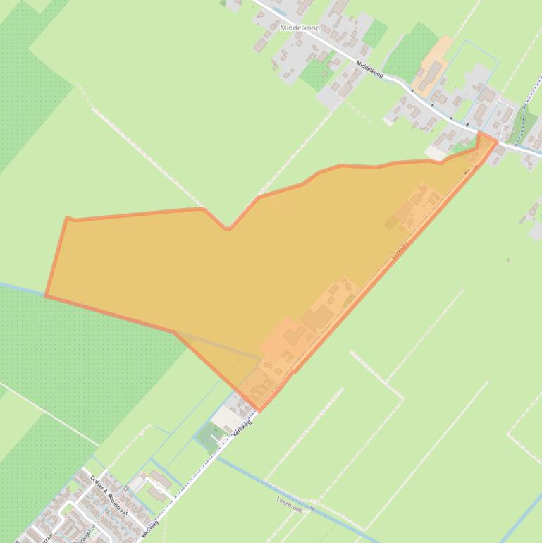 Kaart van postcodegebied 4245TP.