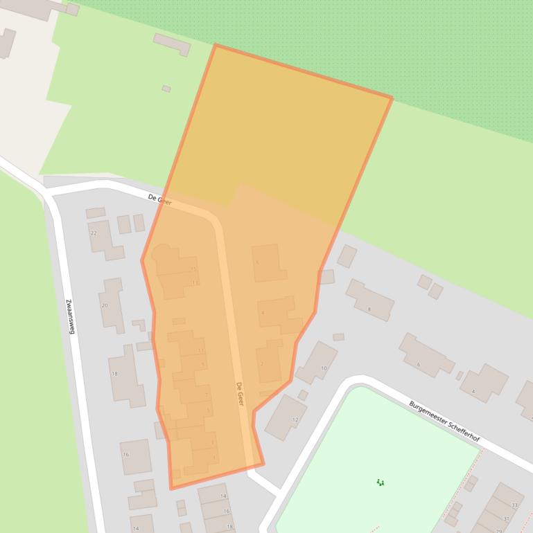 Kaart van postcodegebied 4247EC.