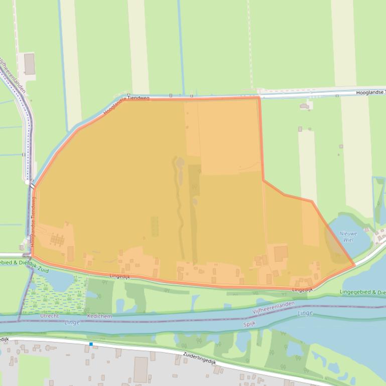 Kaart van postcodegebied 4247ED.