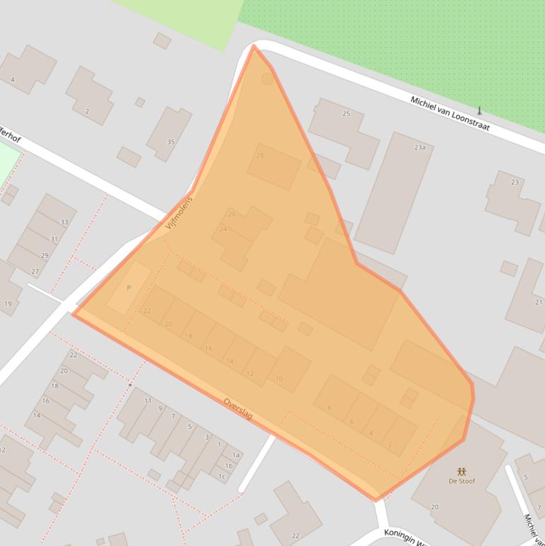 Kaart van postcodegebied 4247ER.