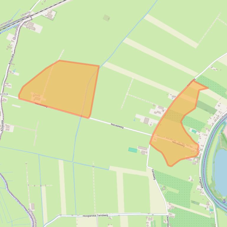 Kaart van postcodegebied 4247ET.