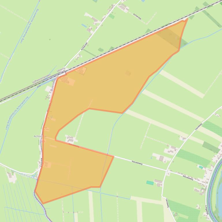 Kaart van postcodegebied 4247TK.