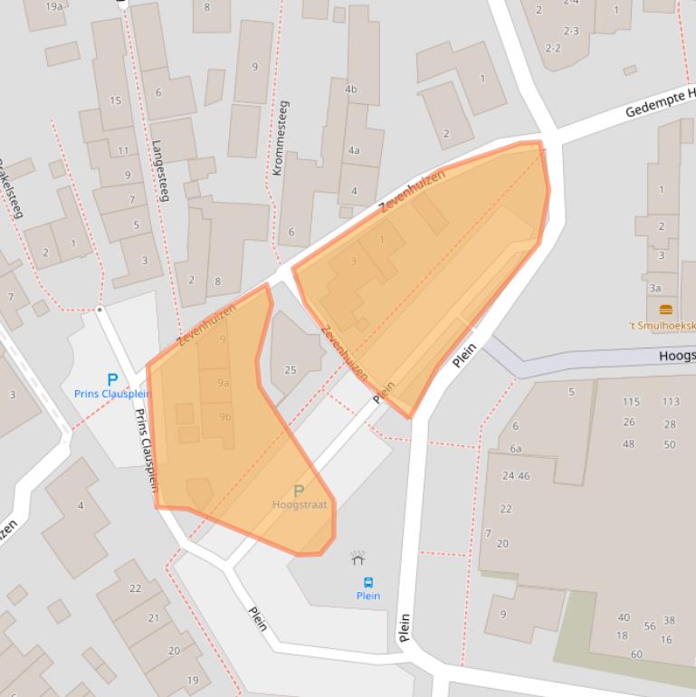 Kaart van postcodegebied 4251AK.
