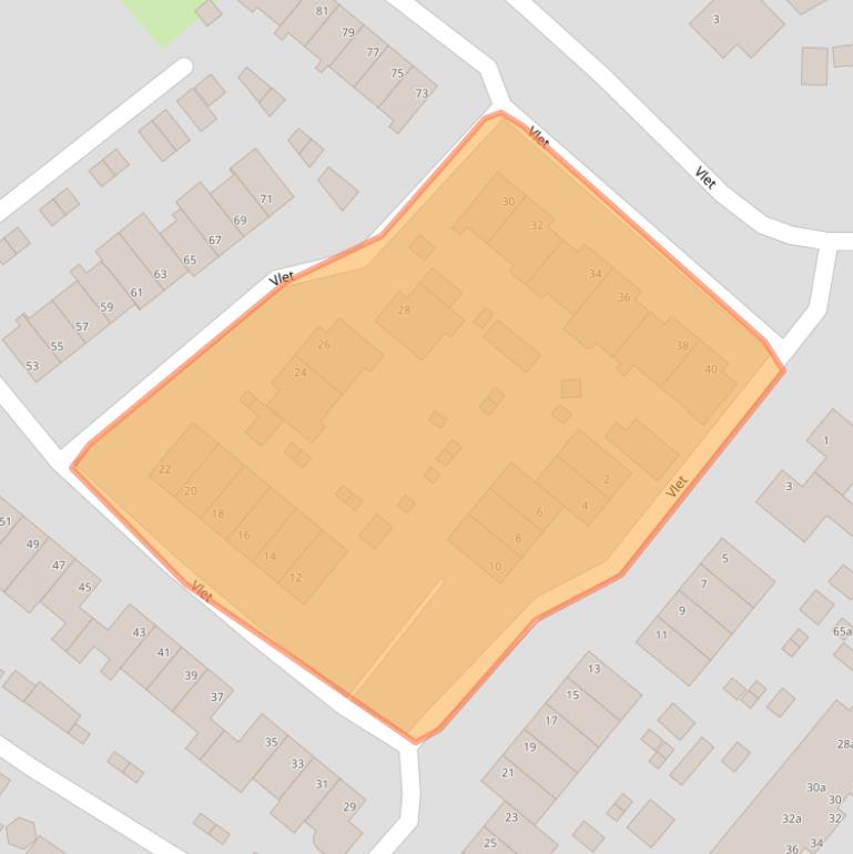 Kaart van postcodegebied 4251DE.