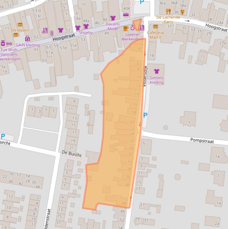 Kaart van postcodegebied 4251ED.