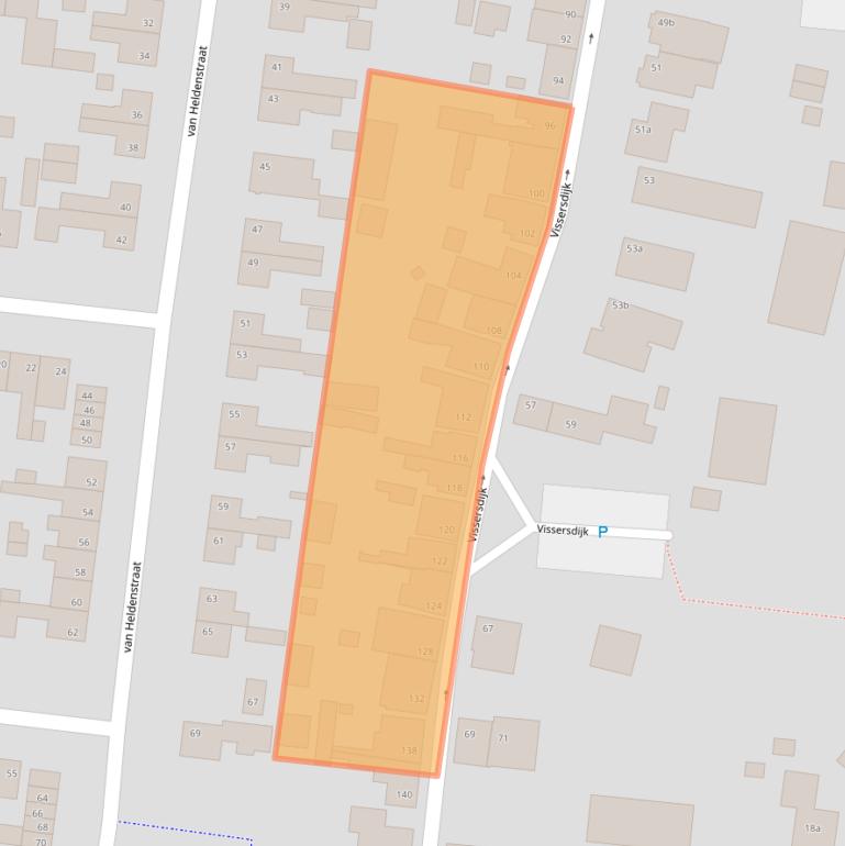 Kaart van postcodegebied 4251EG.