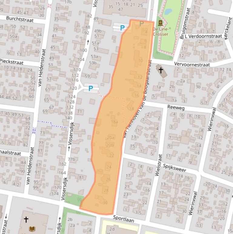 Kaart van postcodegebied 4251EN.