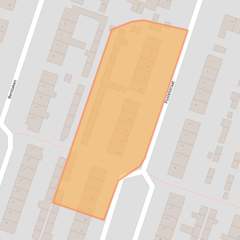 Kaart van postcodegebied 4251HC.