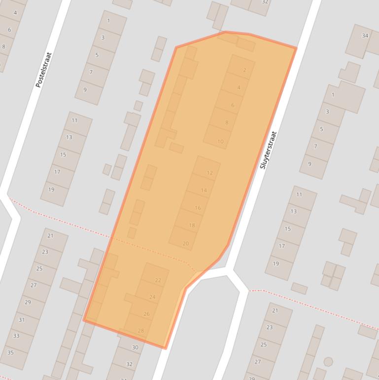 Kaart van postcodegebied 4251HH.