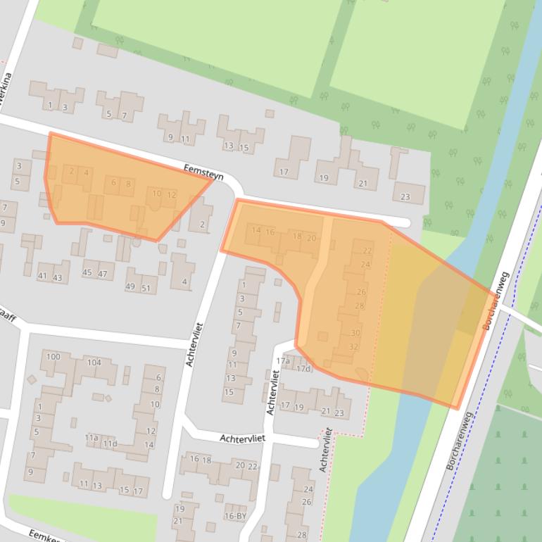 Kaart van postcodegebied 4251HN.