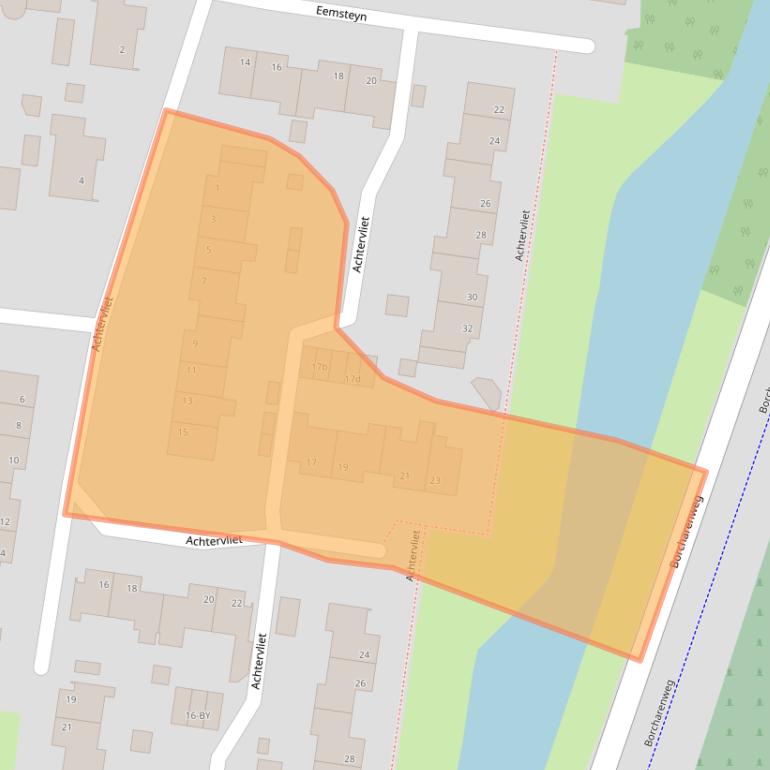 Kaart van postcodegebied 4251HP.