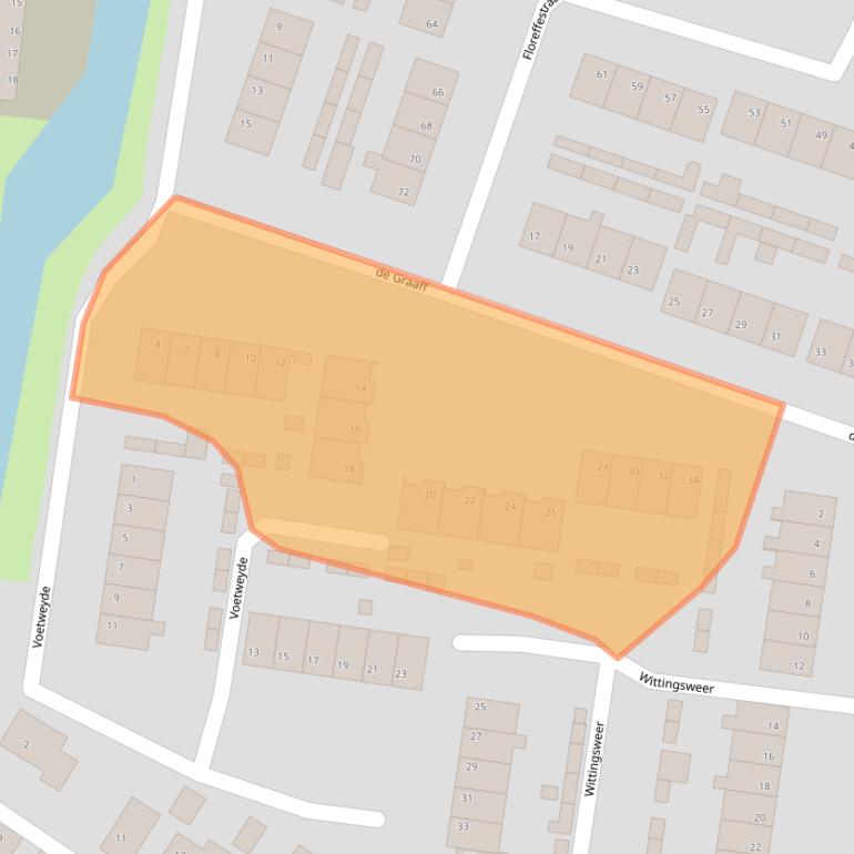 Kaart van postcodegebied 4251HV.
