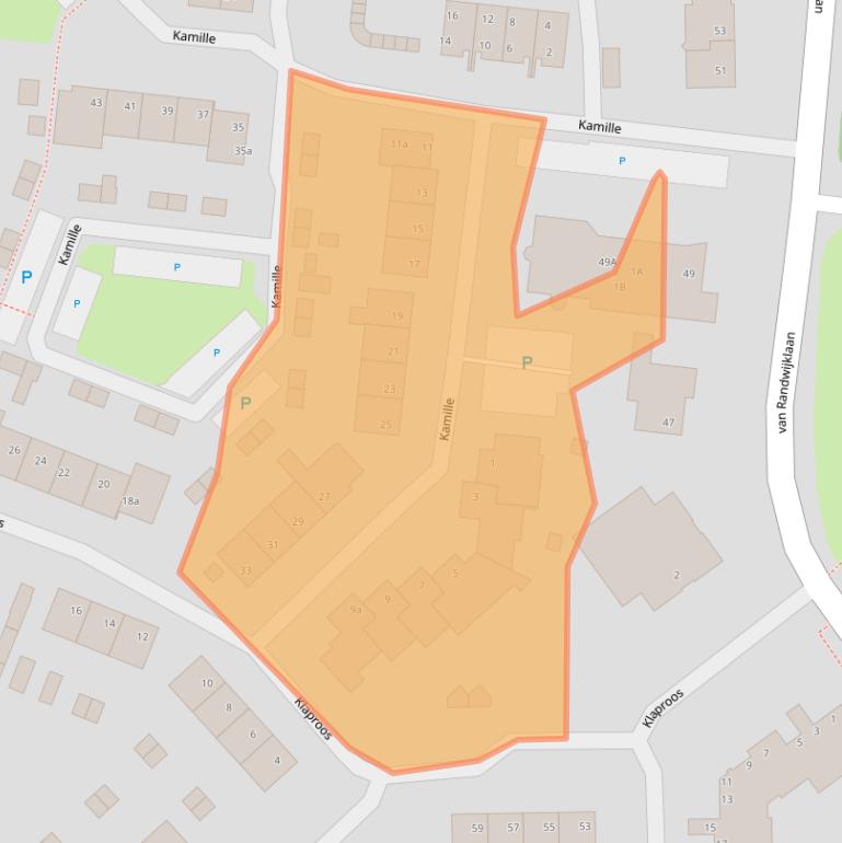 Kaart van postcodegebied 4251JP.