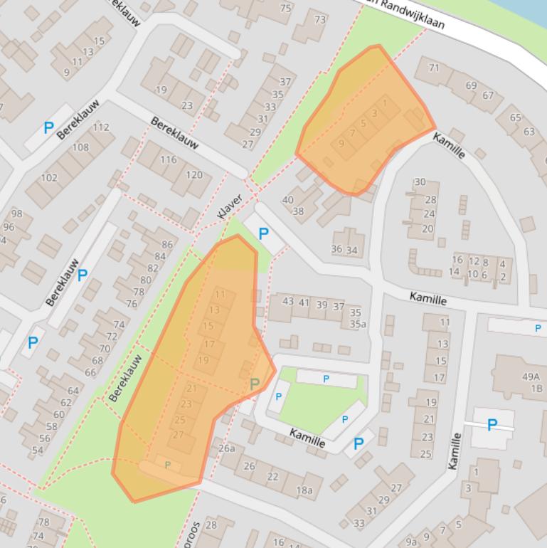 Kaart van postcodegebied 4251JS.