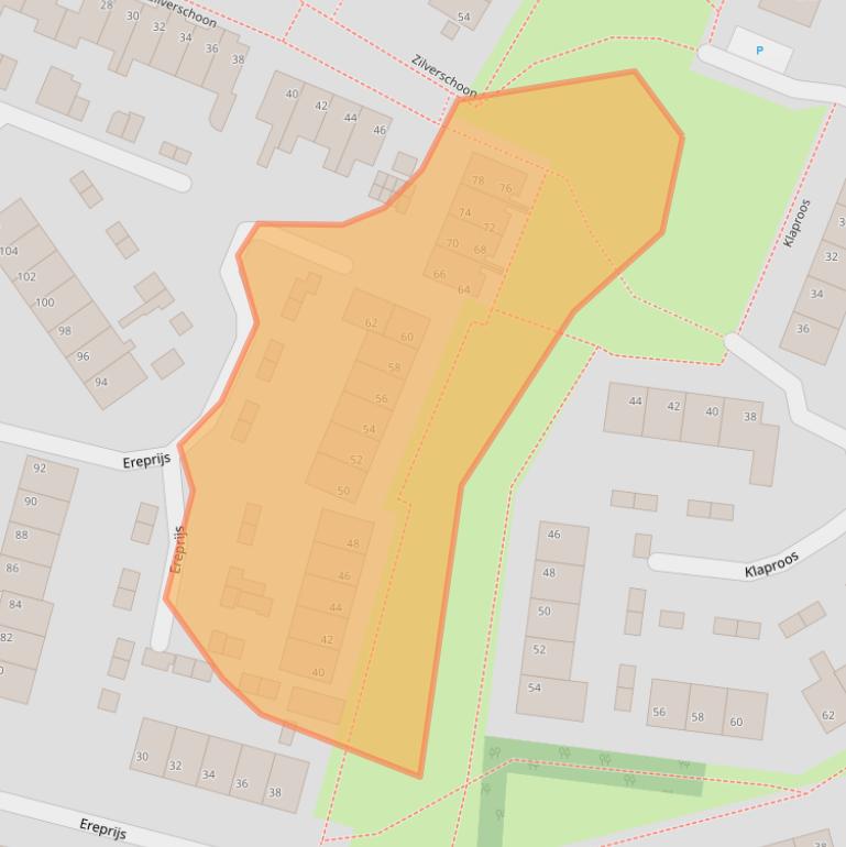 Kaart van postcodegebied 4251JX.