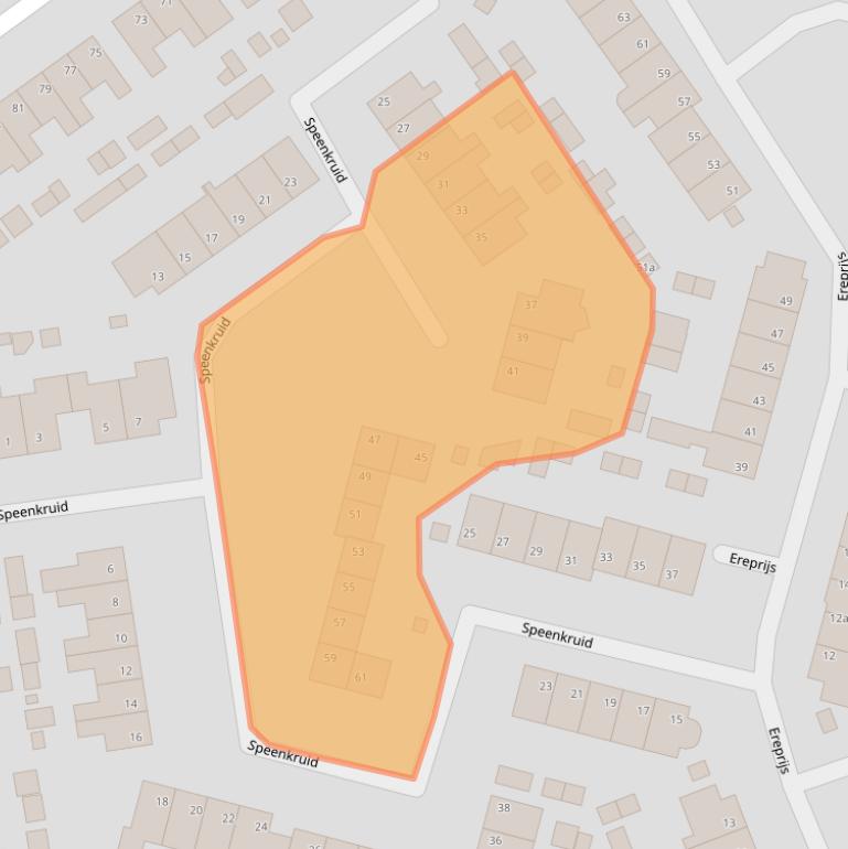 Kaart van postcodegebied 4251KD.