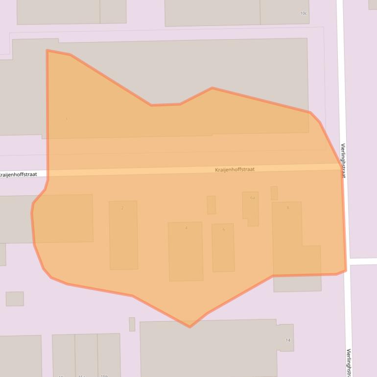 Kaart van postcodegebied 4251LE.