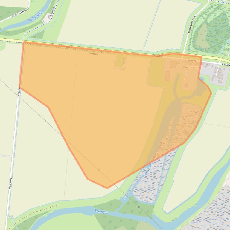 Kaart van postcodegebied 4251MG.