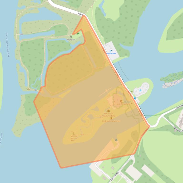 Kaart van postcodegebied 4251MT.