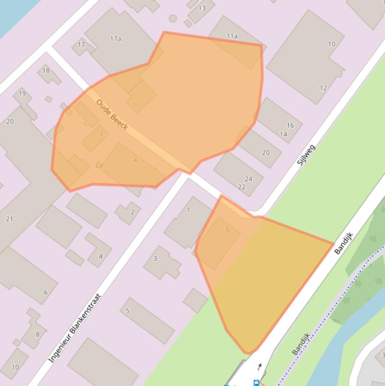 Kaart van postcodegebied 4251NP.