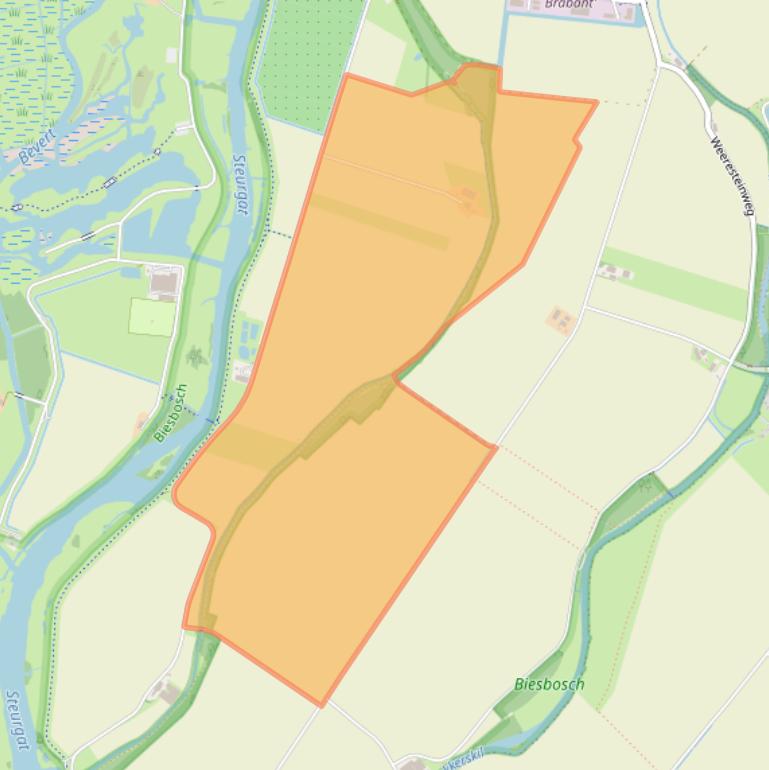 Kaart van postcodegebied 4251PL.