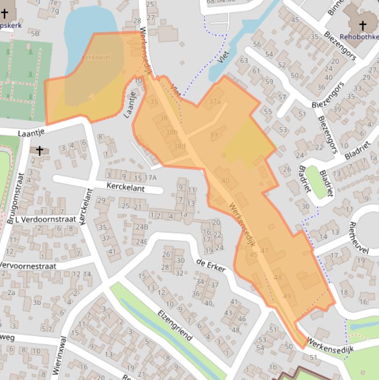 Kaart van postcodegebied 4251PR.