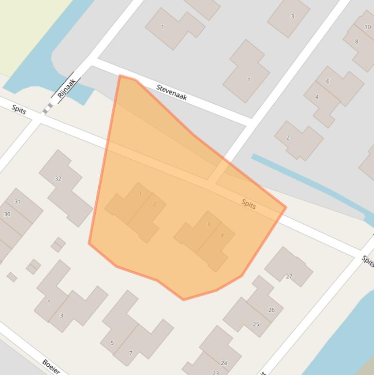 Kaart van postcodegebied 4251RA.