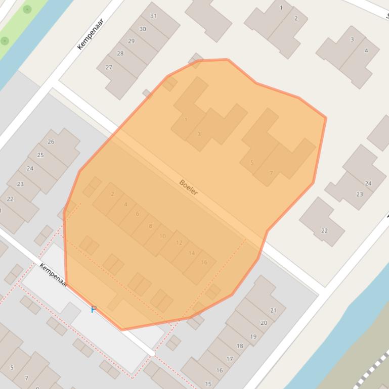 Kaart van postcodegebied 4251RH.