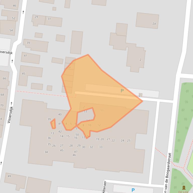 Kaart van postcodegebied 4251TW.