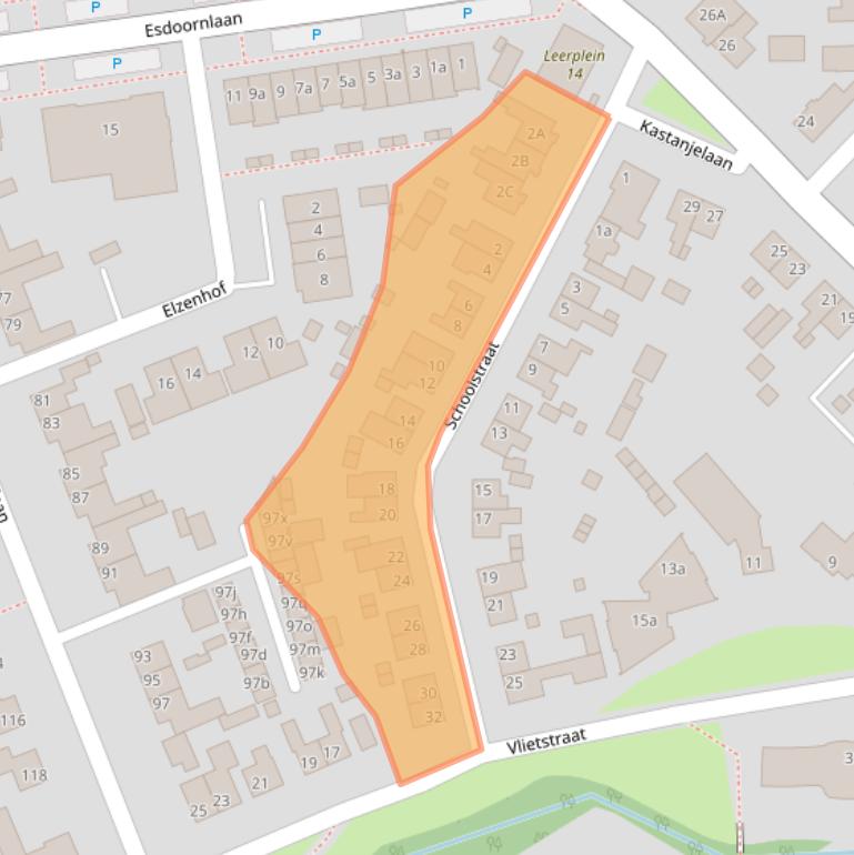 Kaart van postcodegebied 4254AL.