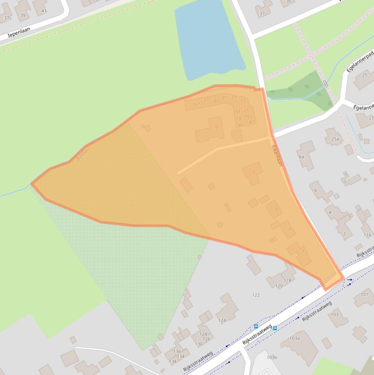 Kaart van postcodegebied 4254AR.