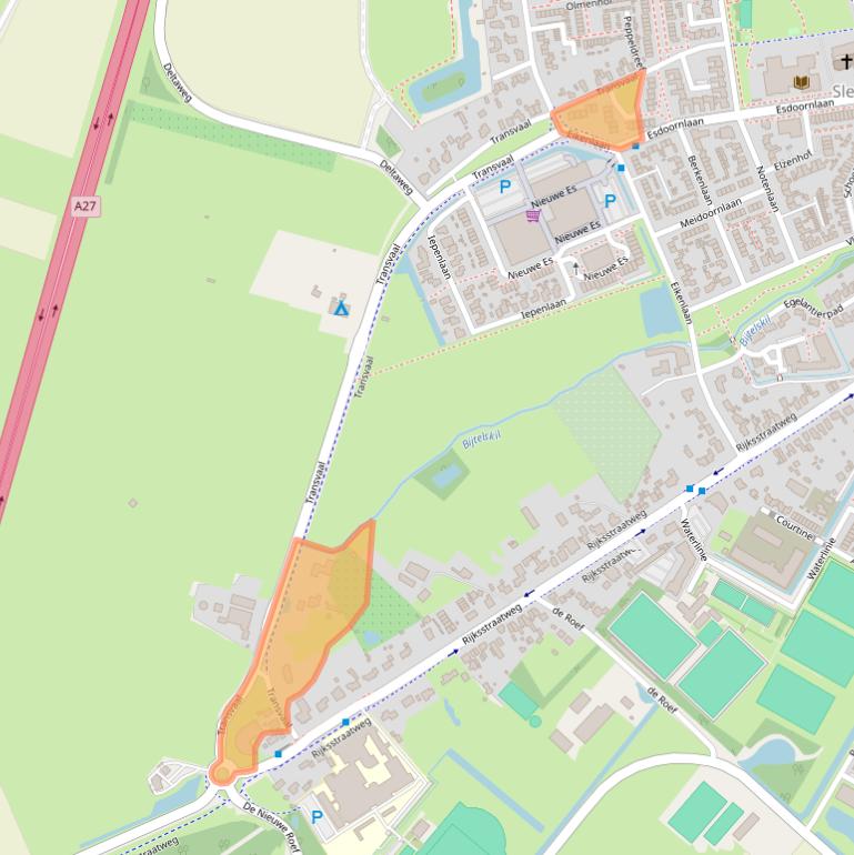 Kaart van postcodegebied 4254BB.